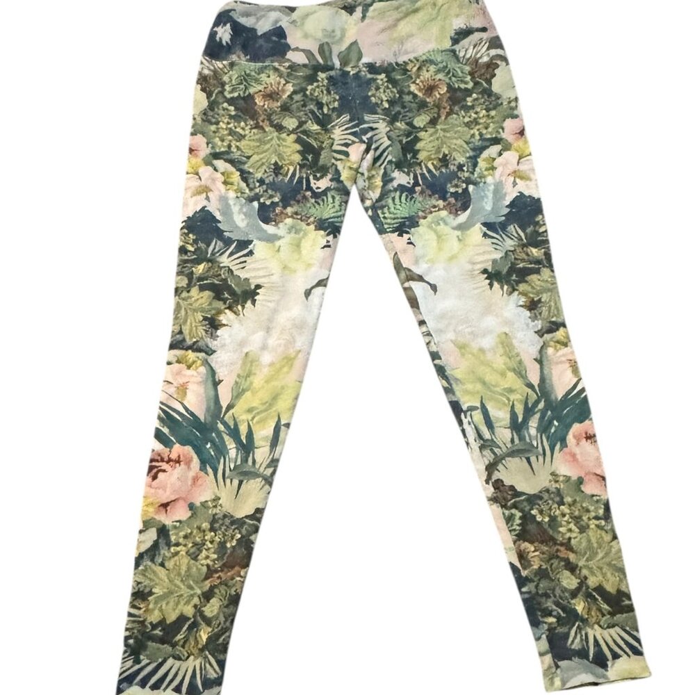 Soft Surroundings Floral Leggings (See Descrip for Measurements)